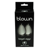 Glass Kegel Egg Exercisors For Pelvic Wall Or Prostate